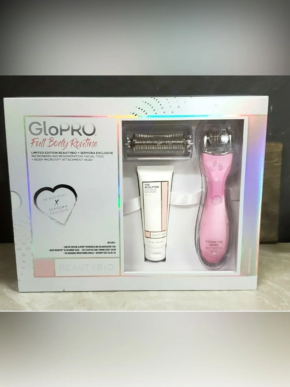 ~BeautyBio GloPRO Microneedling Regeneration Tool face and body